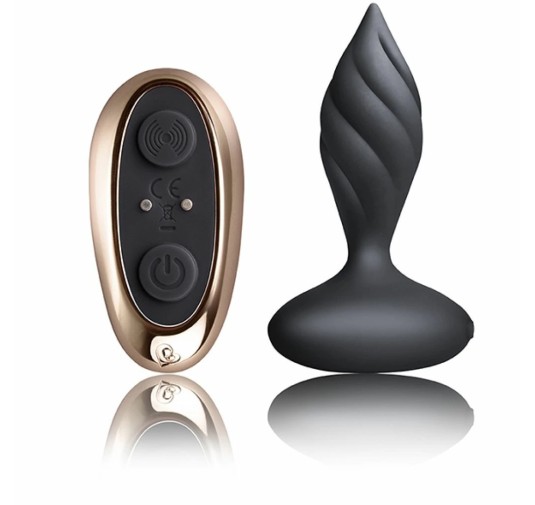 Plug analny wibrujący - Rocks-Off Petite Sensations Desire Black